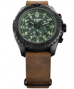 109047 Men's Watch P96 OdP Evolution Chrono Green