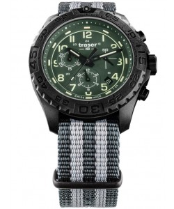 109048 Men's Watch P96 OdP Evolution Chrono Green