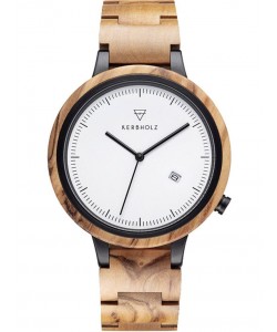 Wooden Men's Watch Lamprecht Olive Wood