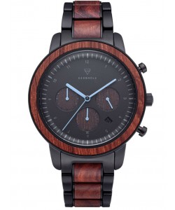 Men's Watch Chronograph Maximilian Rosewood/Black