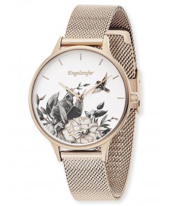 ERWA-FLOWER1-MR-MR Ladies' Watch Flower Ø 34 mm