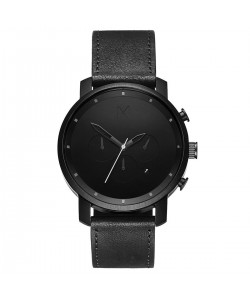 CHRONO BLACK LEATHER