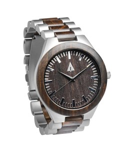 Classic Silver Stainless Ebony Theo